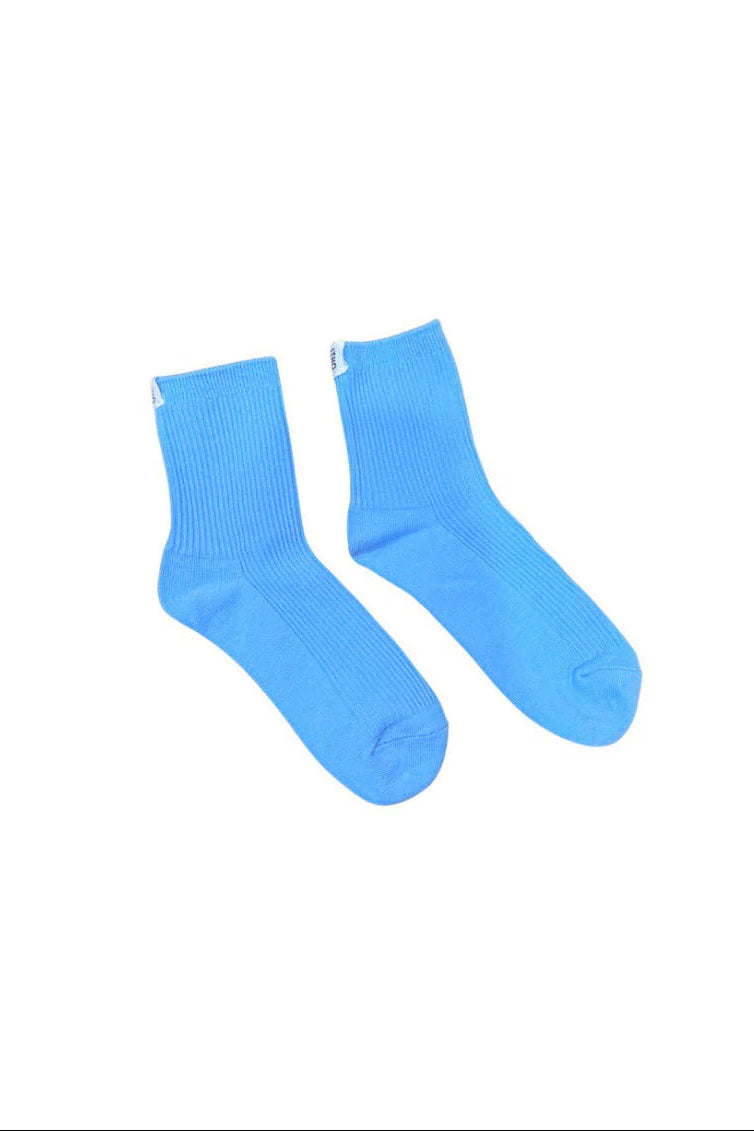 Short Everyday Blue Sock