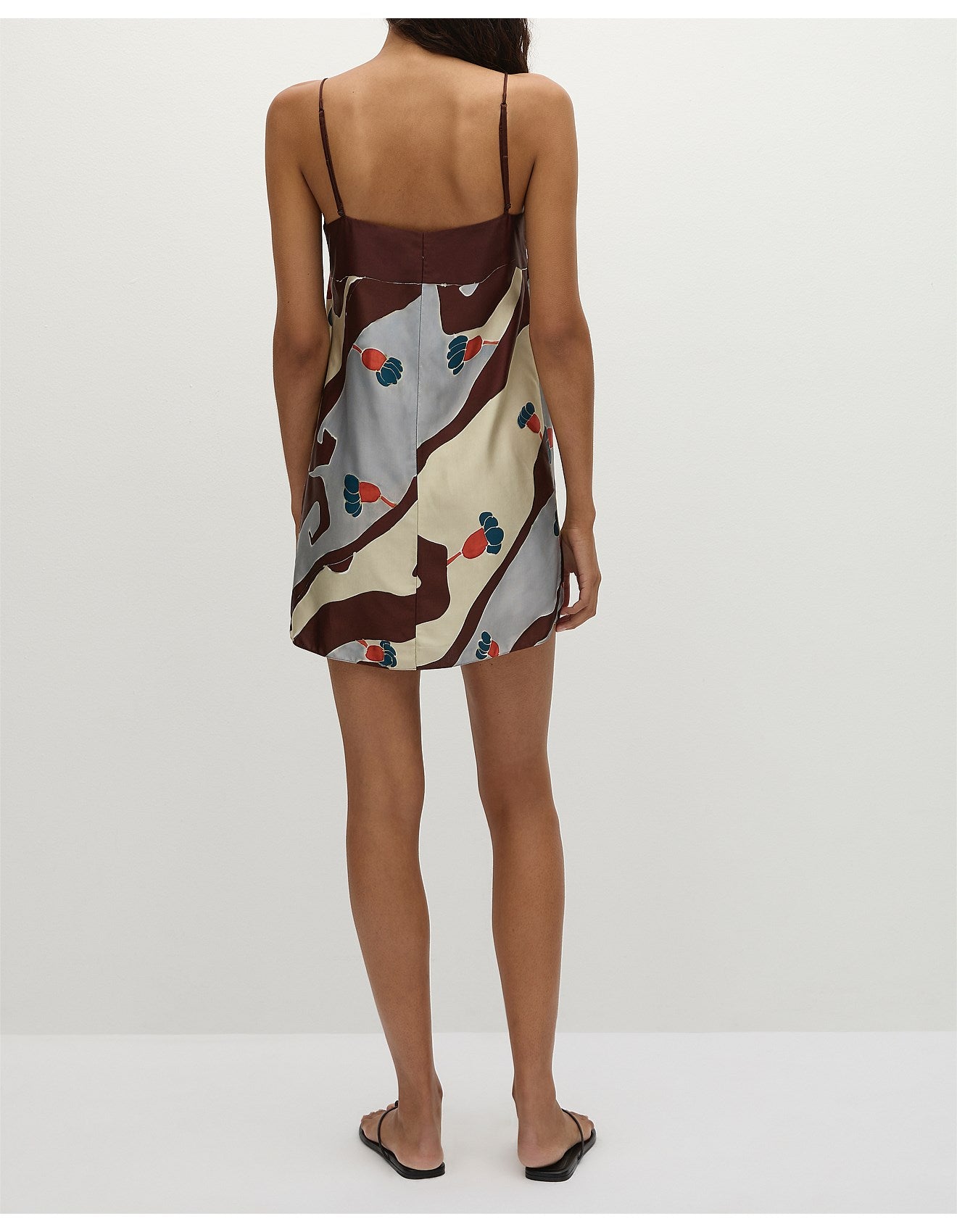 PHYLIS MINI DRESS - MANDRAKI FLORAL