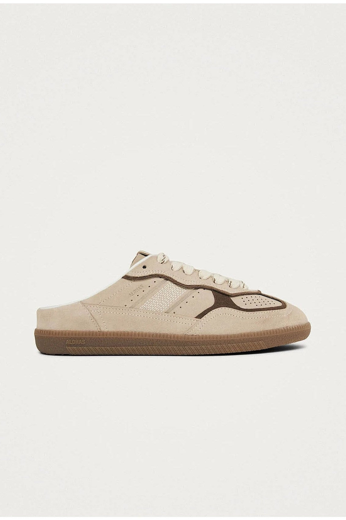Women's Tb.490 Mule Cream Leather Sneakers