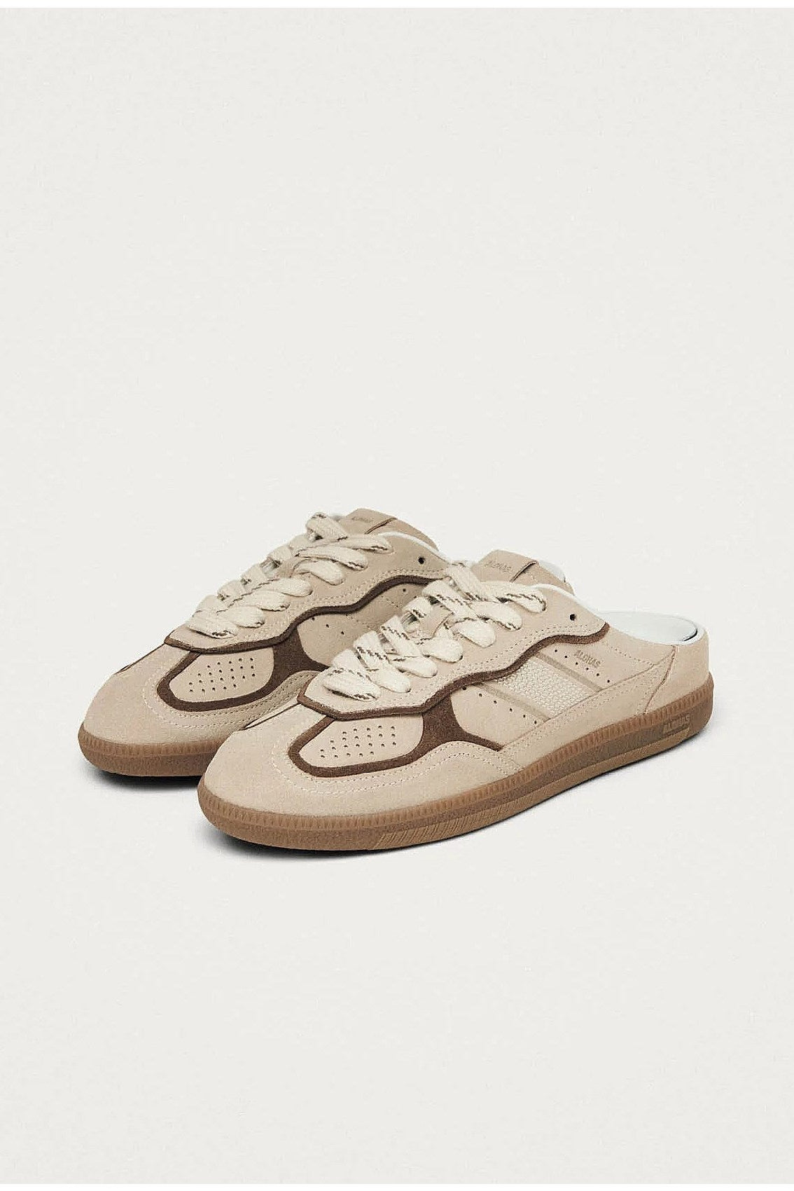 Women's Tb.490 Mule Cream Leather Sneakers