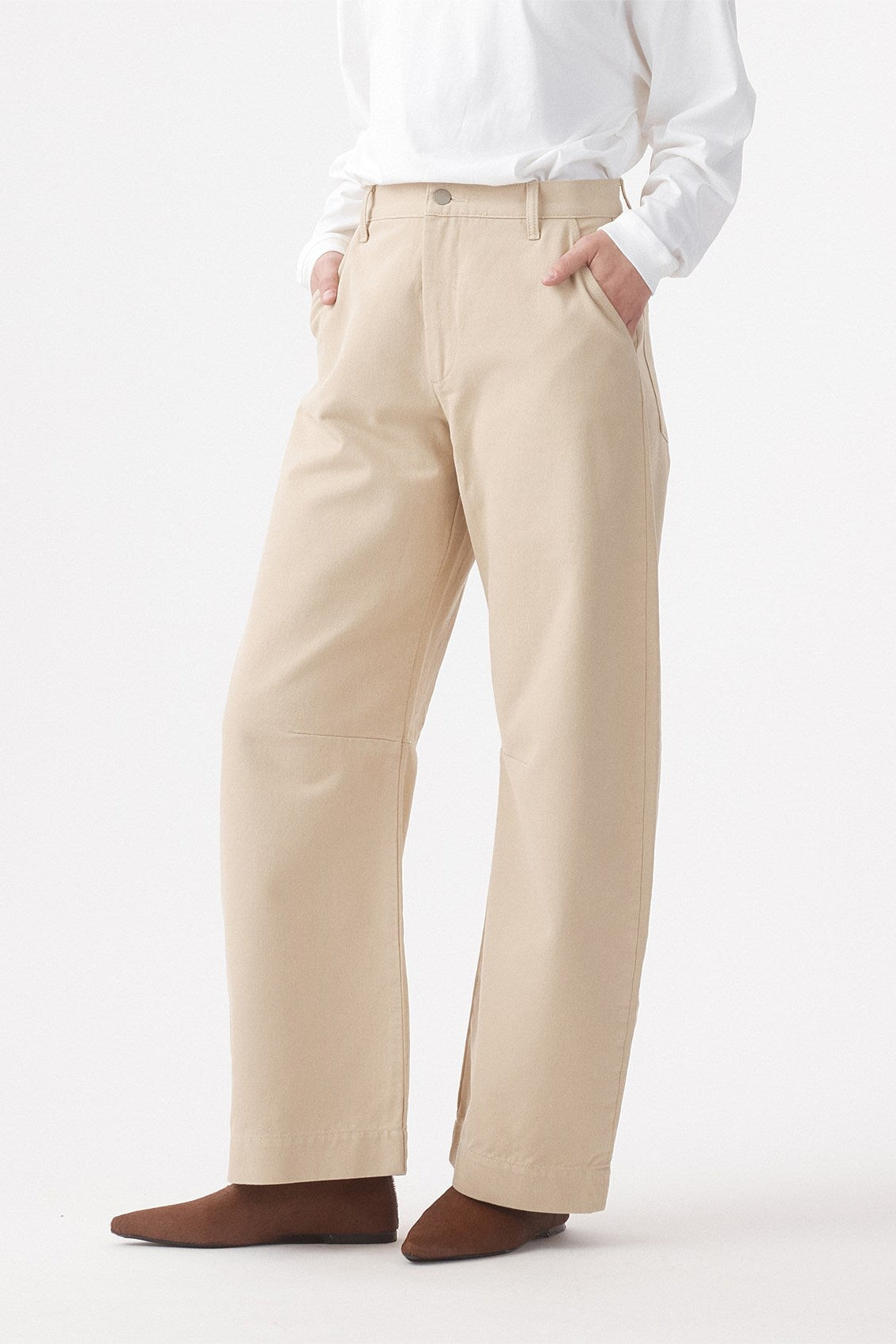 Vera Barrel Leg Trouser