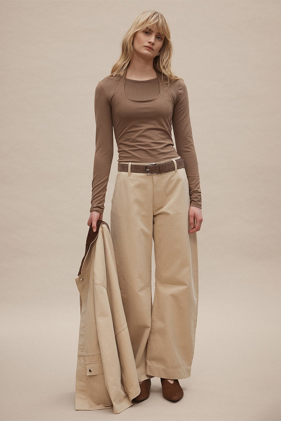 Vera Barrel Leg Trouser