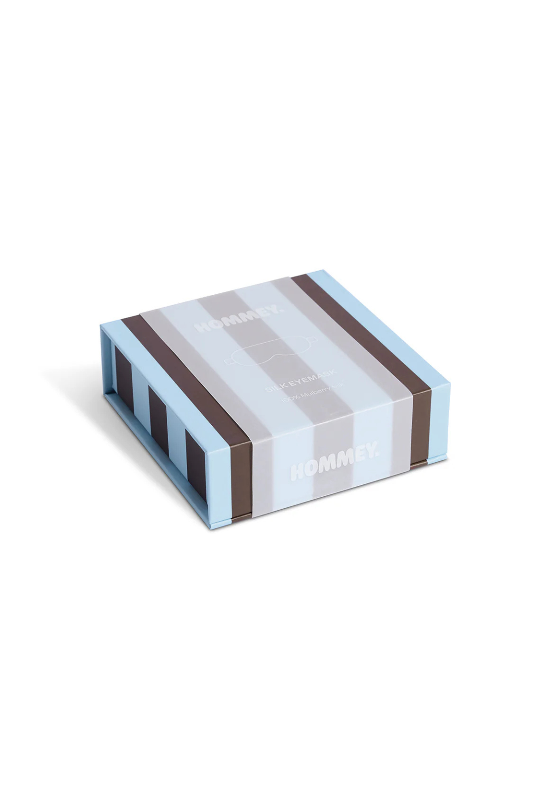 Silk Eyemask - Iced Chocolate Stripes
