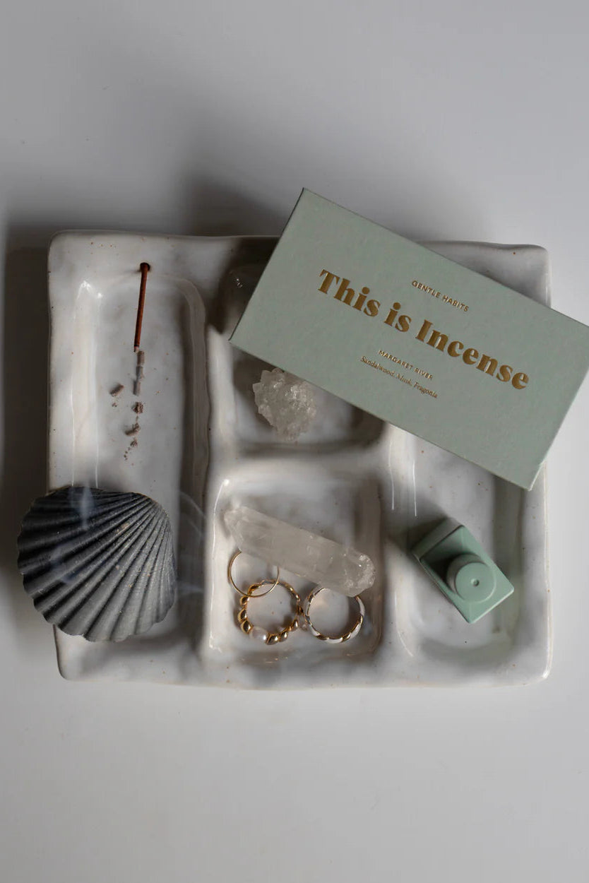 Gentle Habits Incense Platter