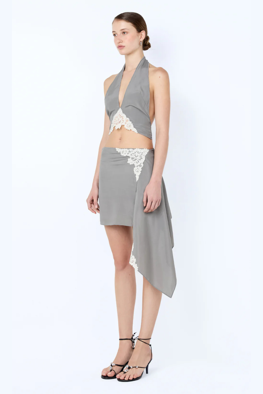 CHATEAU ASYM MINI SKIRT