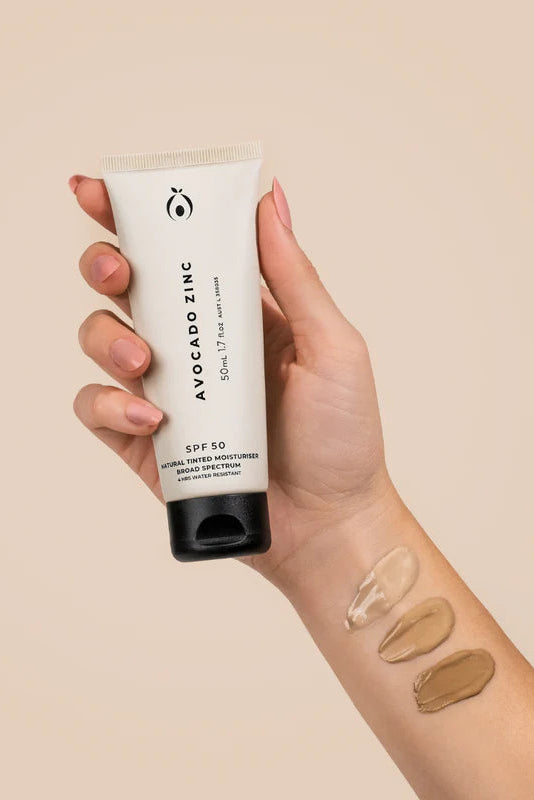 SPF 50 NATURAL TINTED MOISTURISER