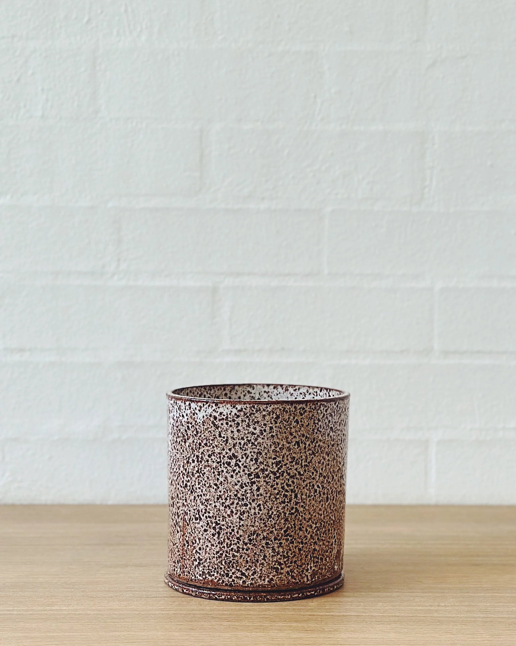 Speckled planter - small