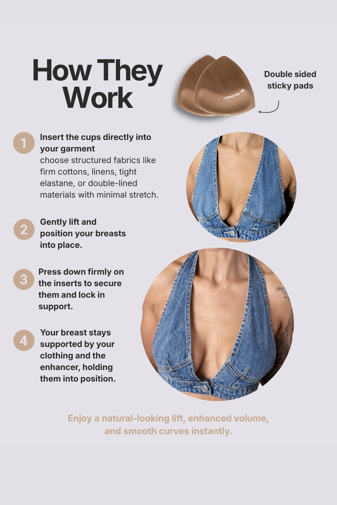 Breast Enhancers (Subtle Boost)