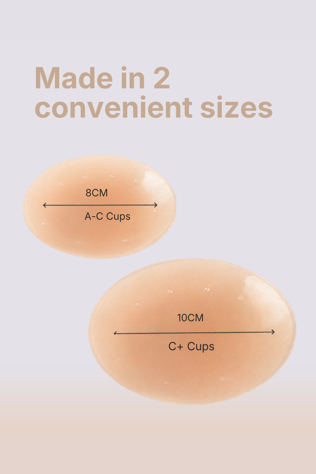 Silicone Nipple Covers (With Adhesive)