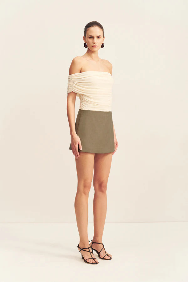 Asher wrap skort - rock
