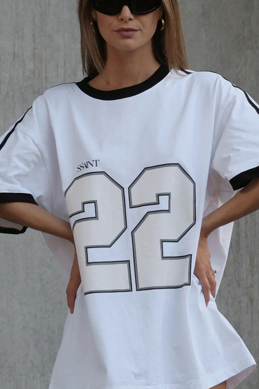 Twenty Two Tee - white