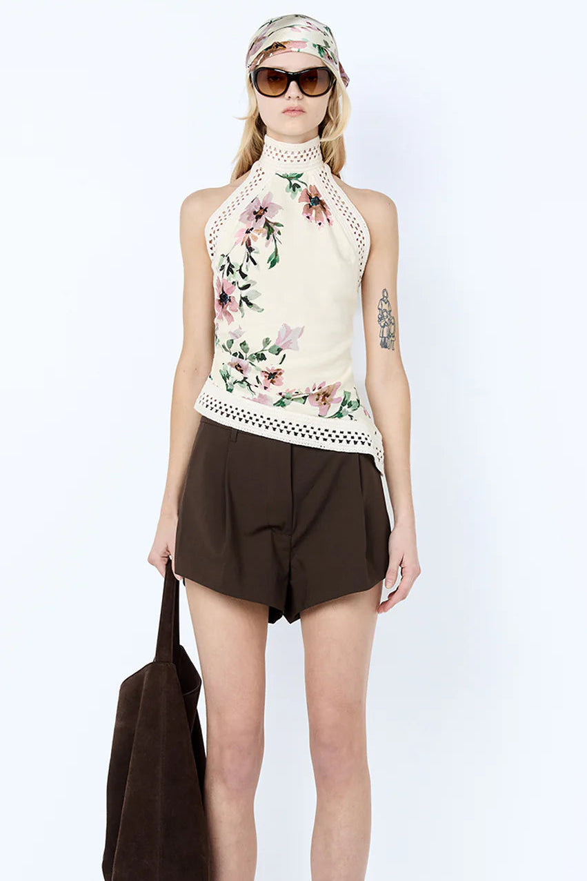 ALBI SHORT - ESPRESSO