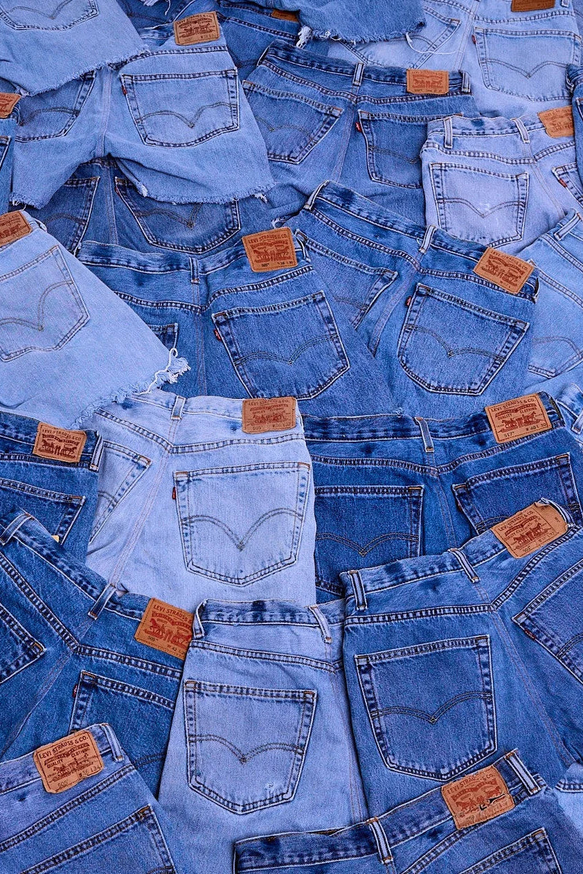 Vintage Levi's Relaxed Daisy Cut – Reworked Denim Shorts