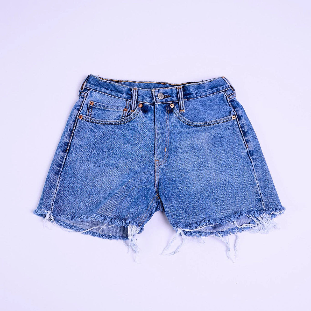Vintage Levi’s Classic Cut – Reworked Denim Shorts
