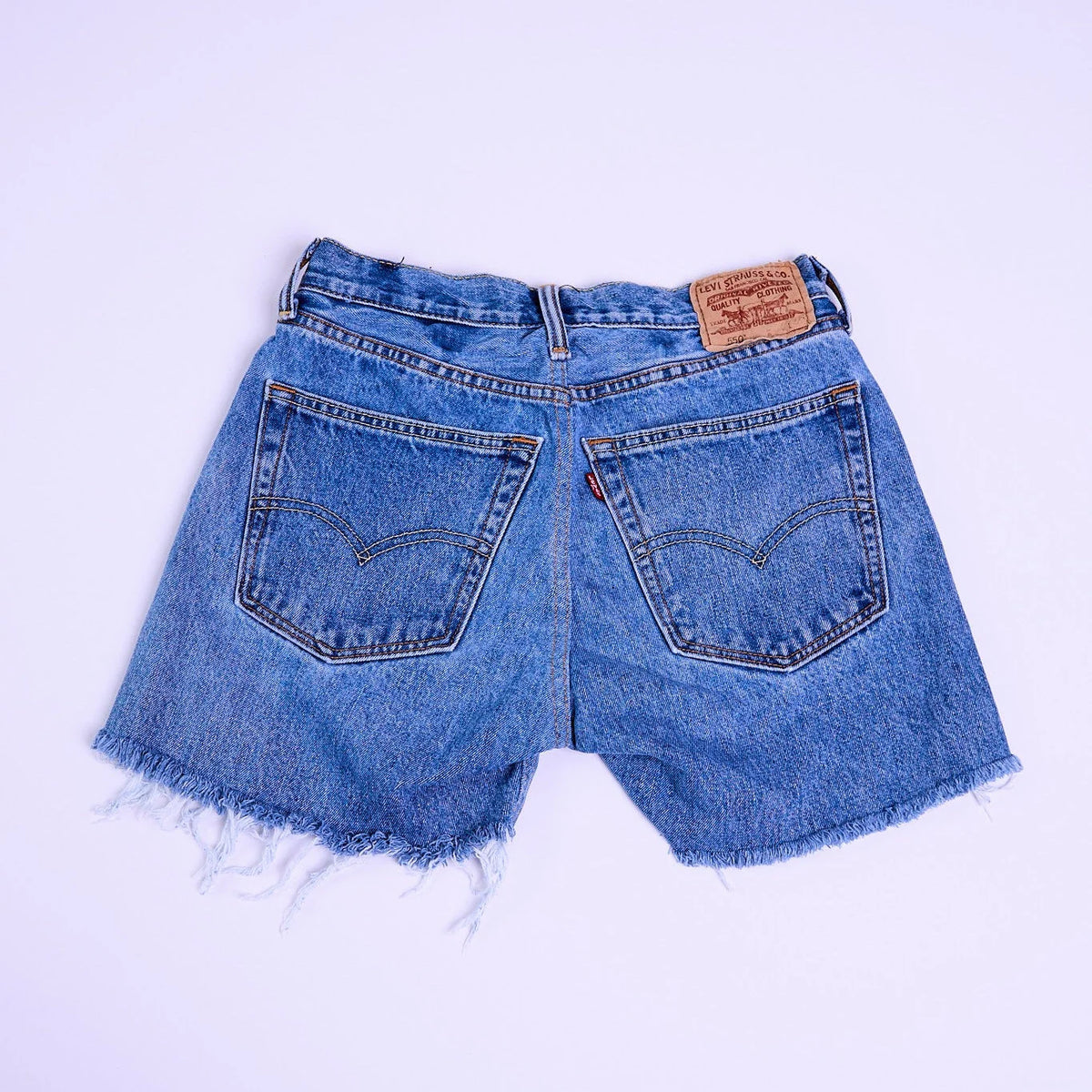 Vintage Levi’s Classic Cut – Reworked Denim Shorts