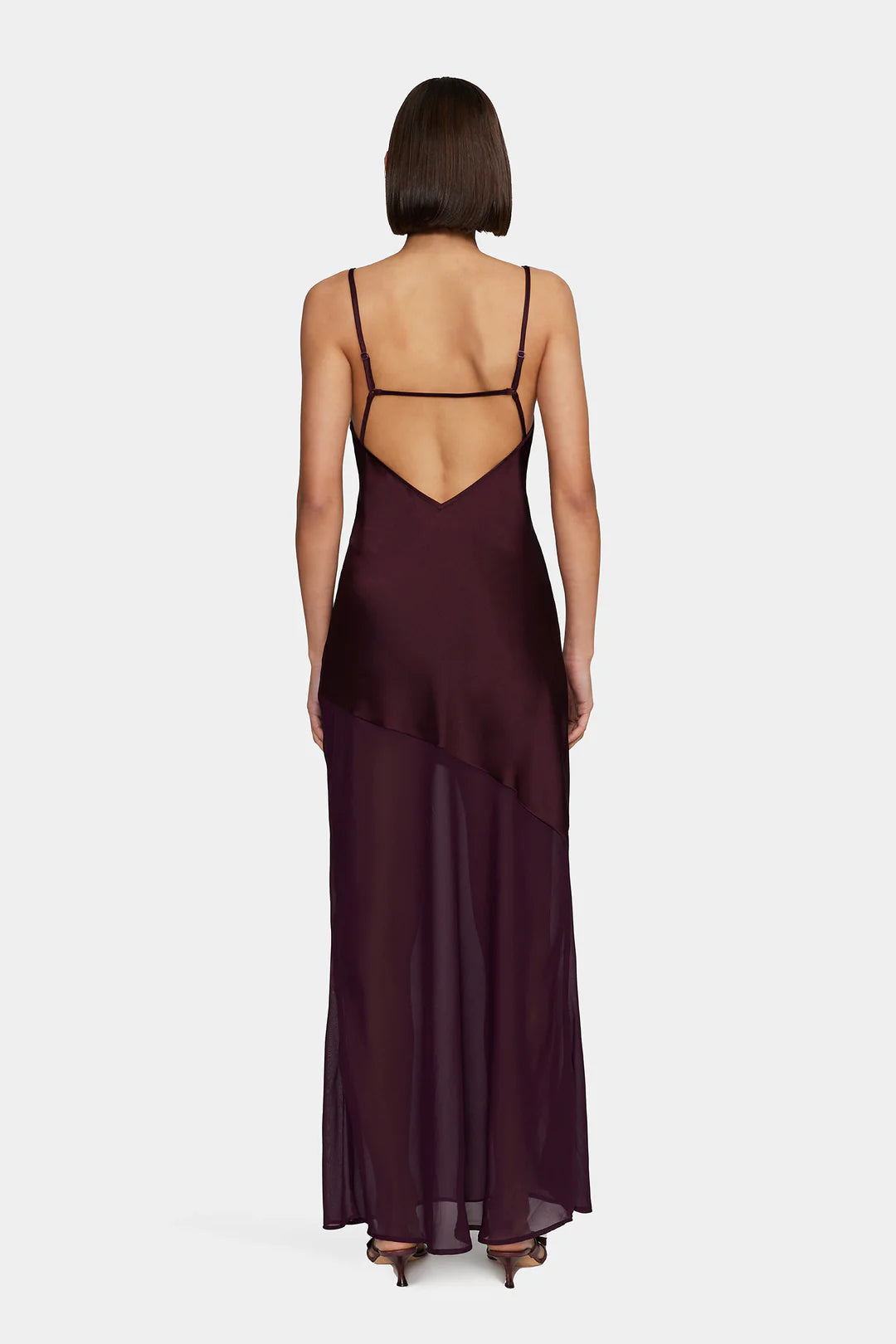 Alize Midi Dress - Plum