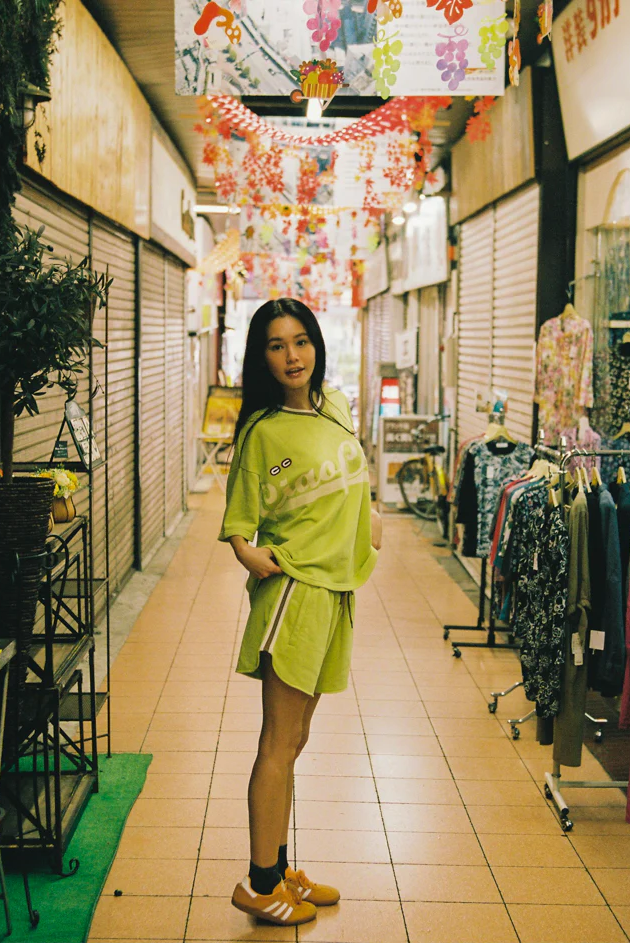 ALL SORTS RUNNER - LIME GREEN