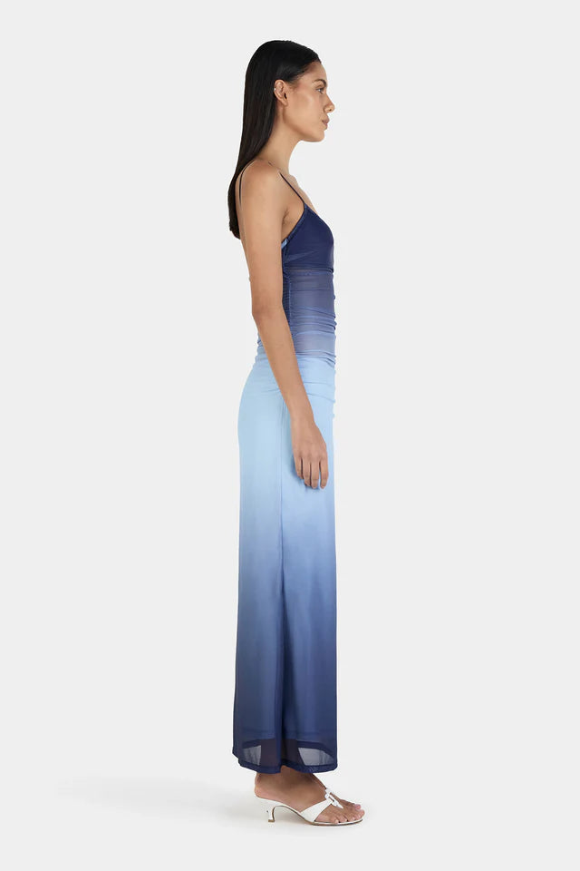 Arabella Midi Dress Ocean Gradient