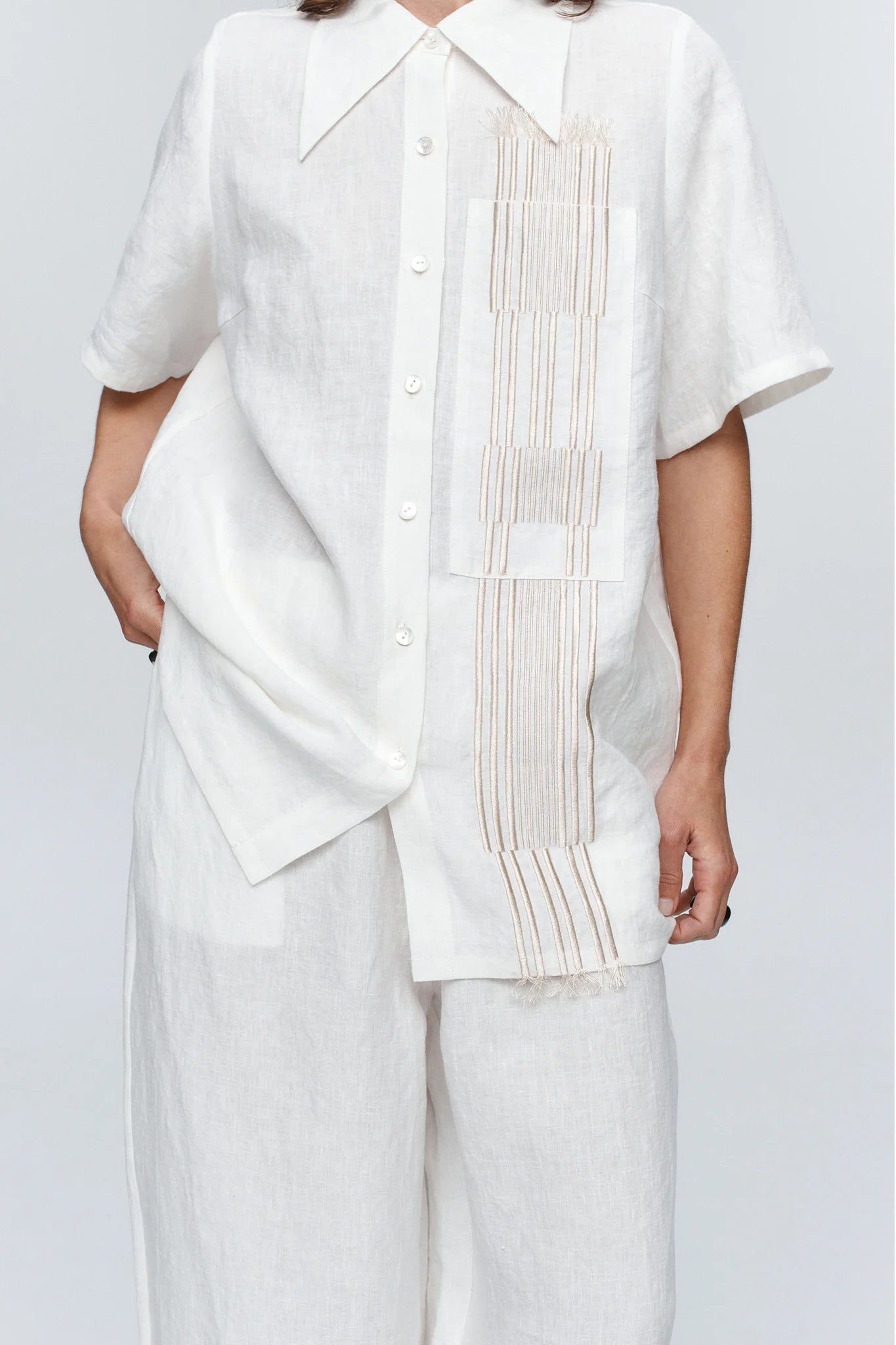 ATTICUS SHIRT - IVORY