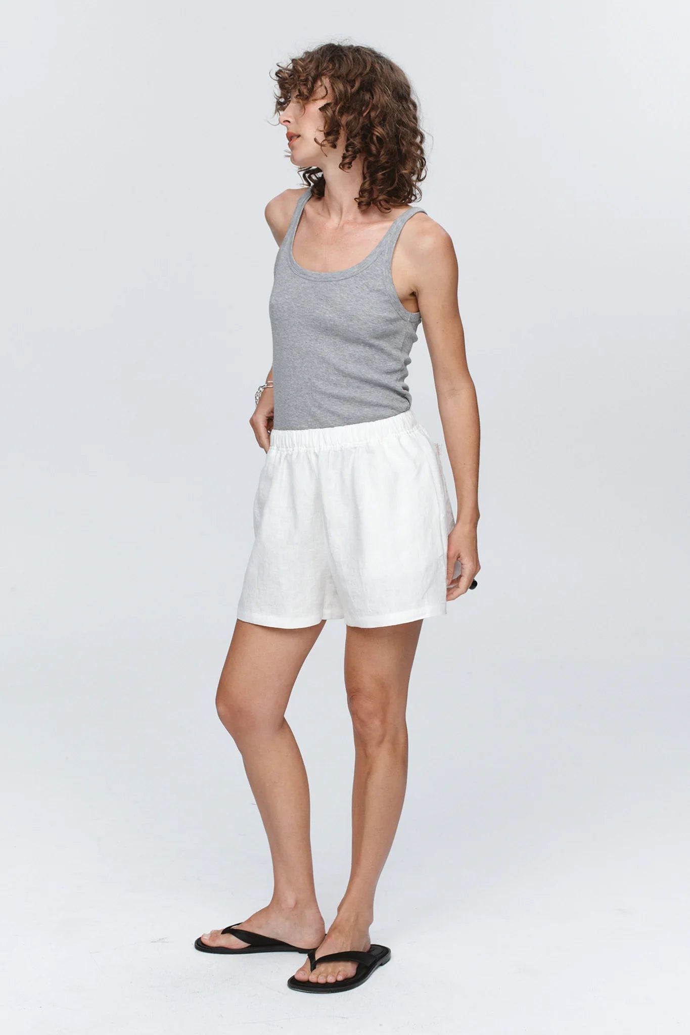 ATTICUS SHORT - IVORY