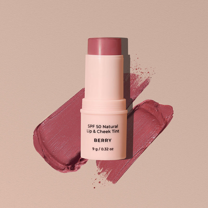 SPF 50  NATURAL LIP AND CHEEK TINT
