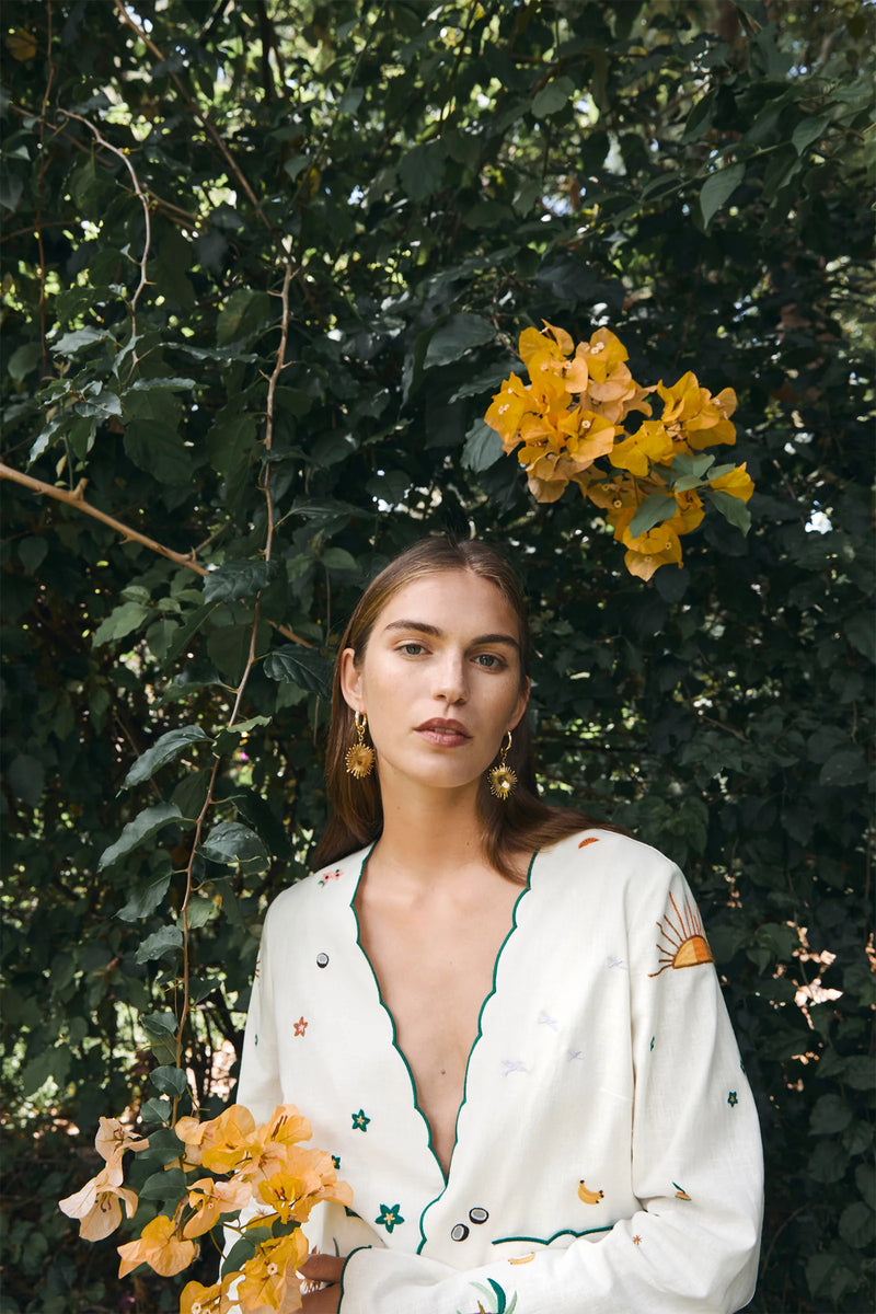 PARAISO COLLARLESS JACKET