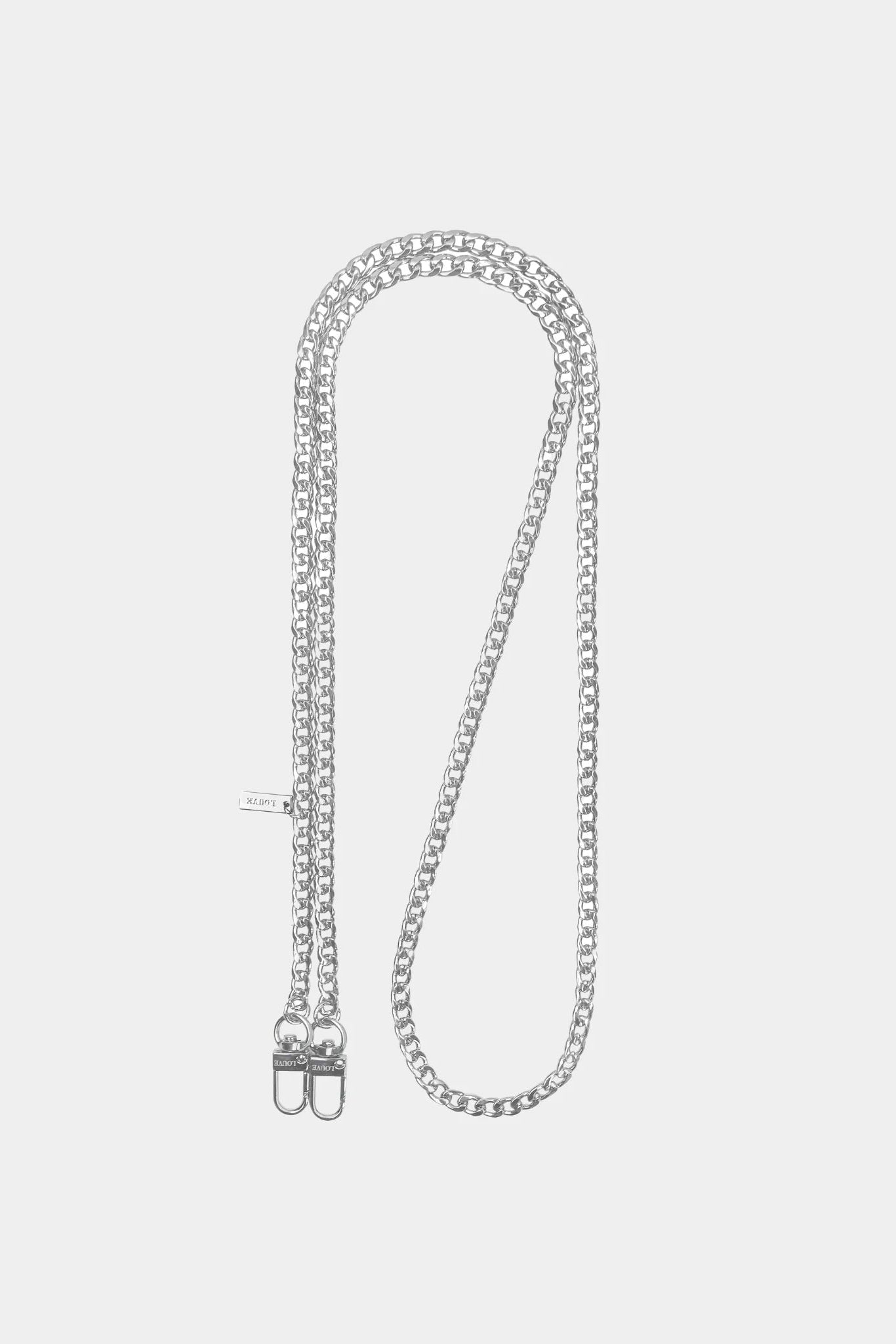 Ava Silver-Plated Crossbody Phone Chain