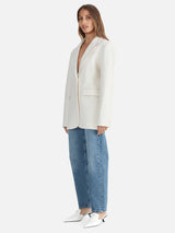 DIANA BOUCLE BLAZER - BONE