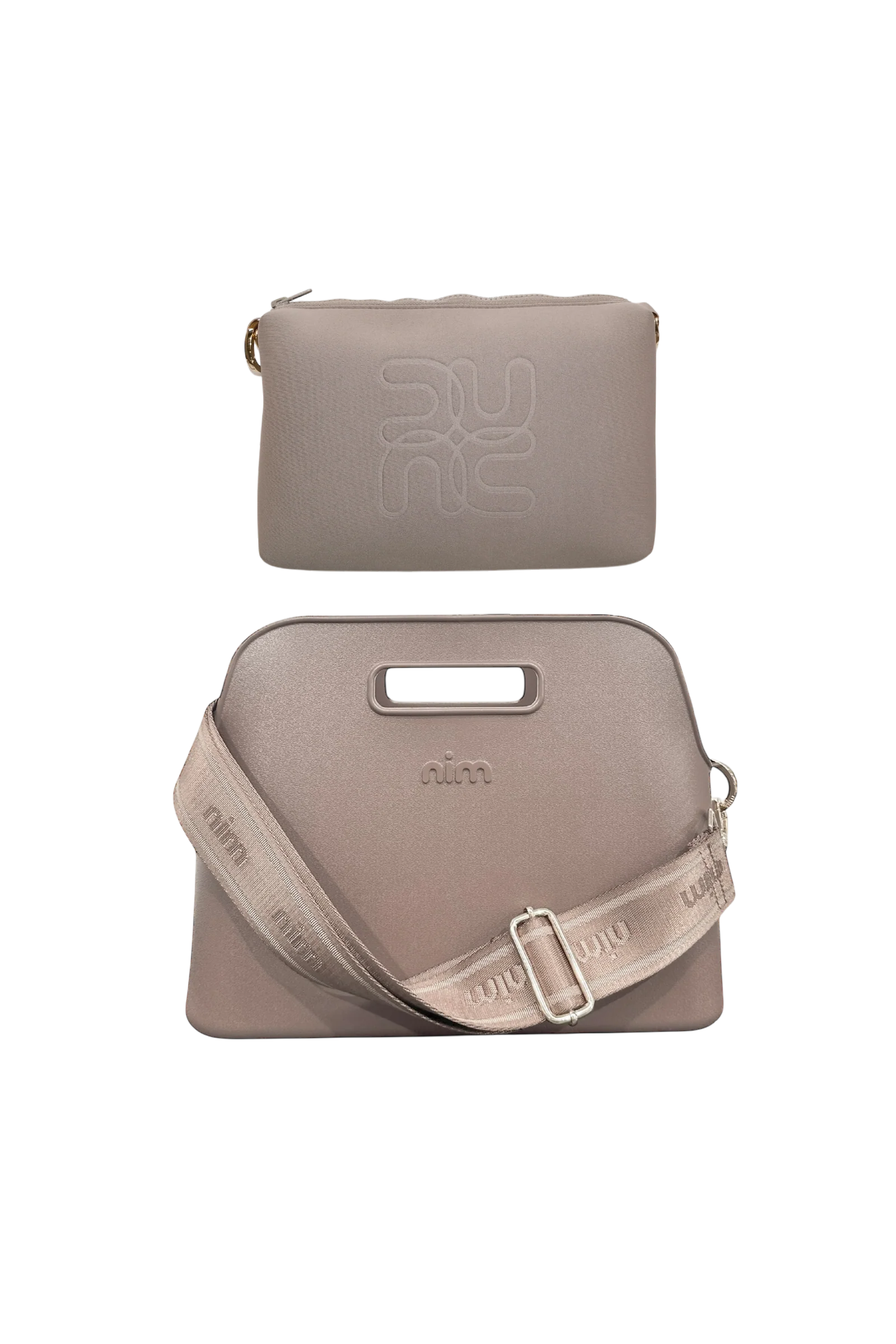 BB TOTE SET -  TAUPE
