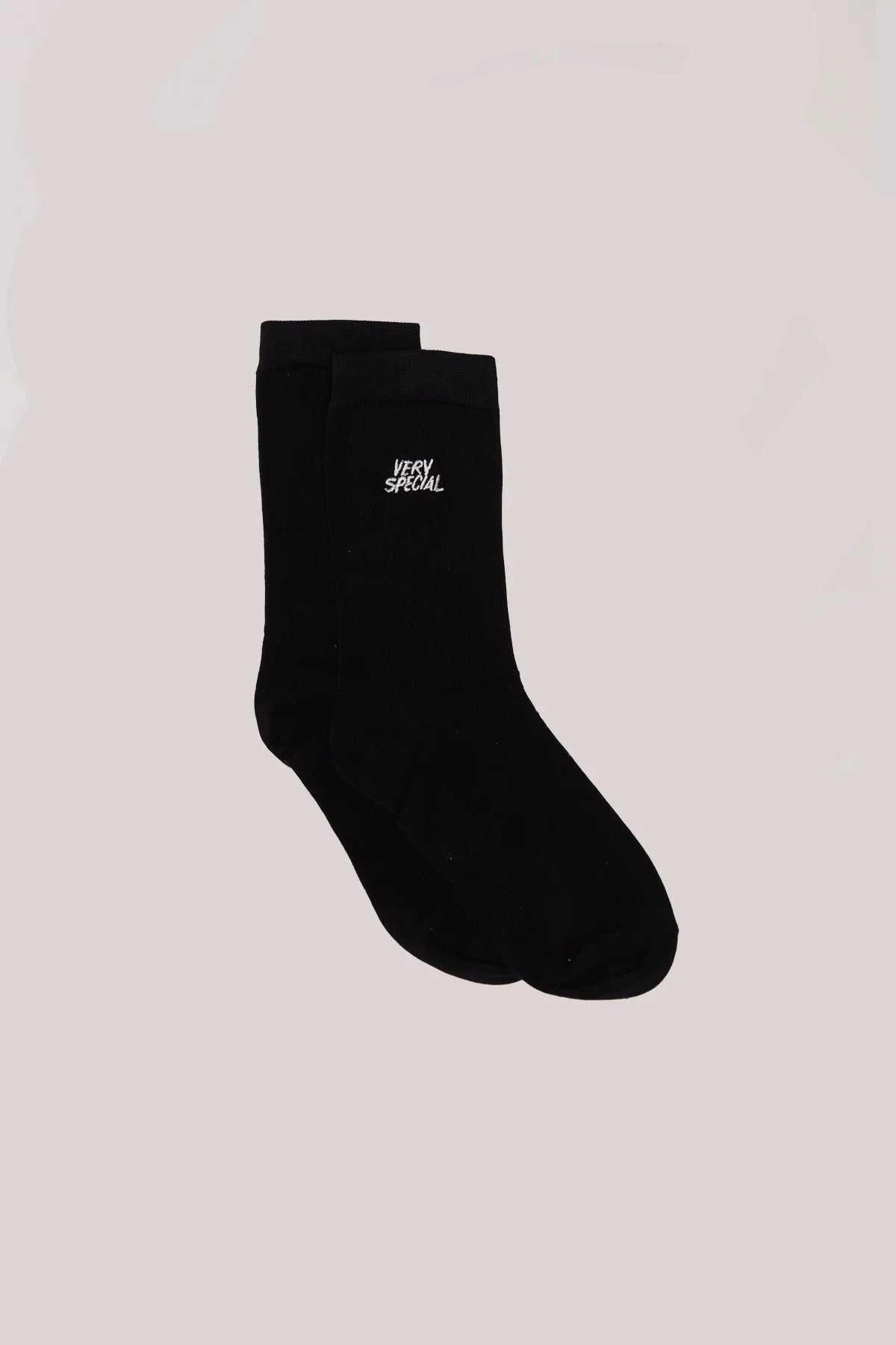 Black Stack Logo Sock