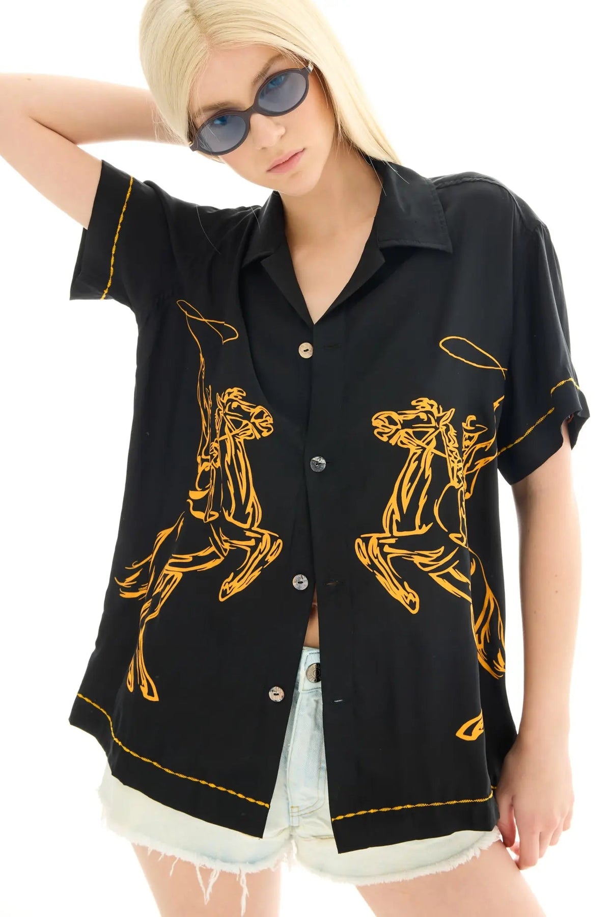 Cowboy Silk Shirt