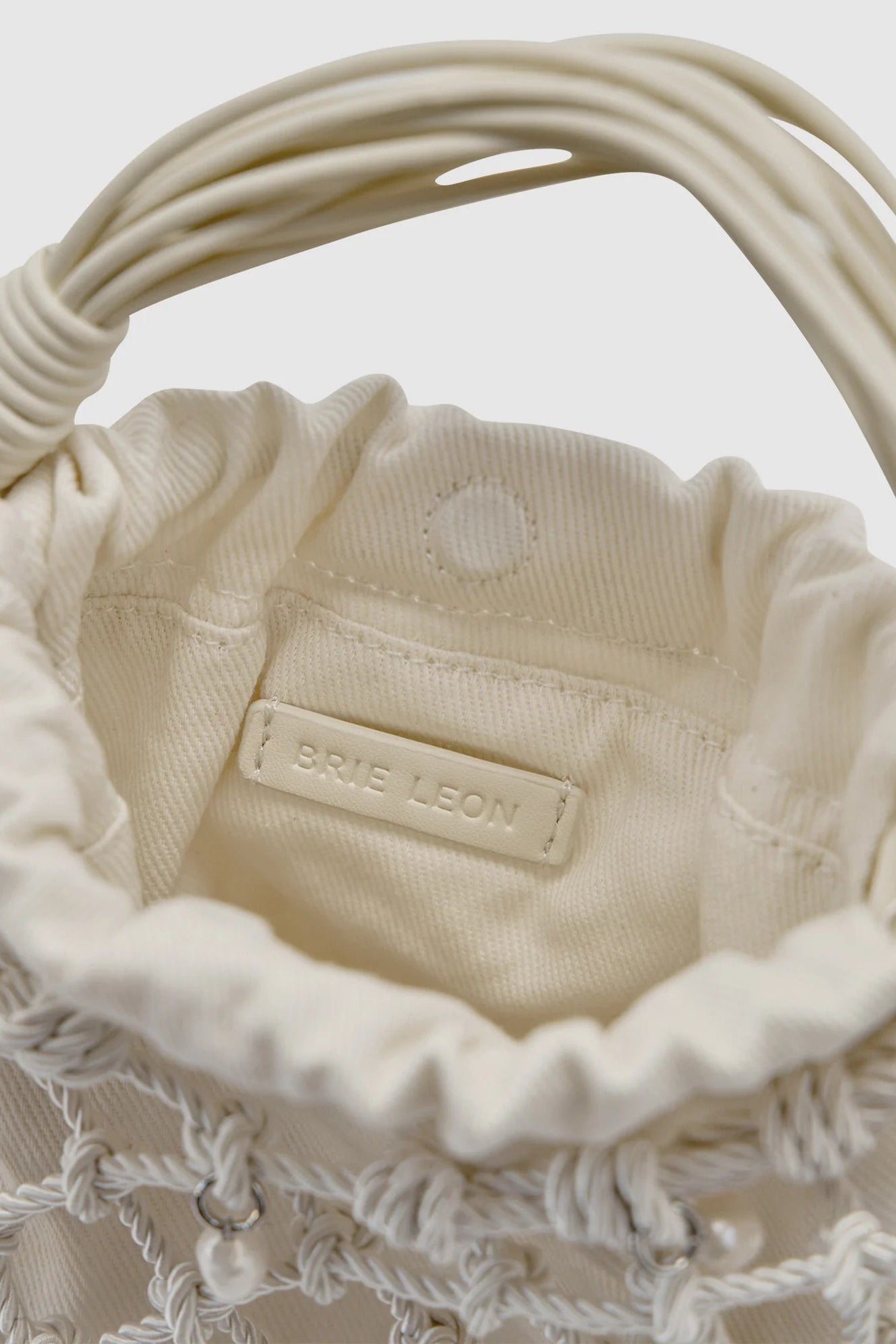 Capri Slouch Mini Bag - Oat