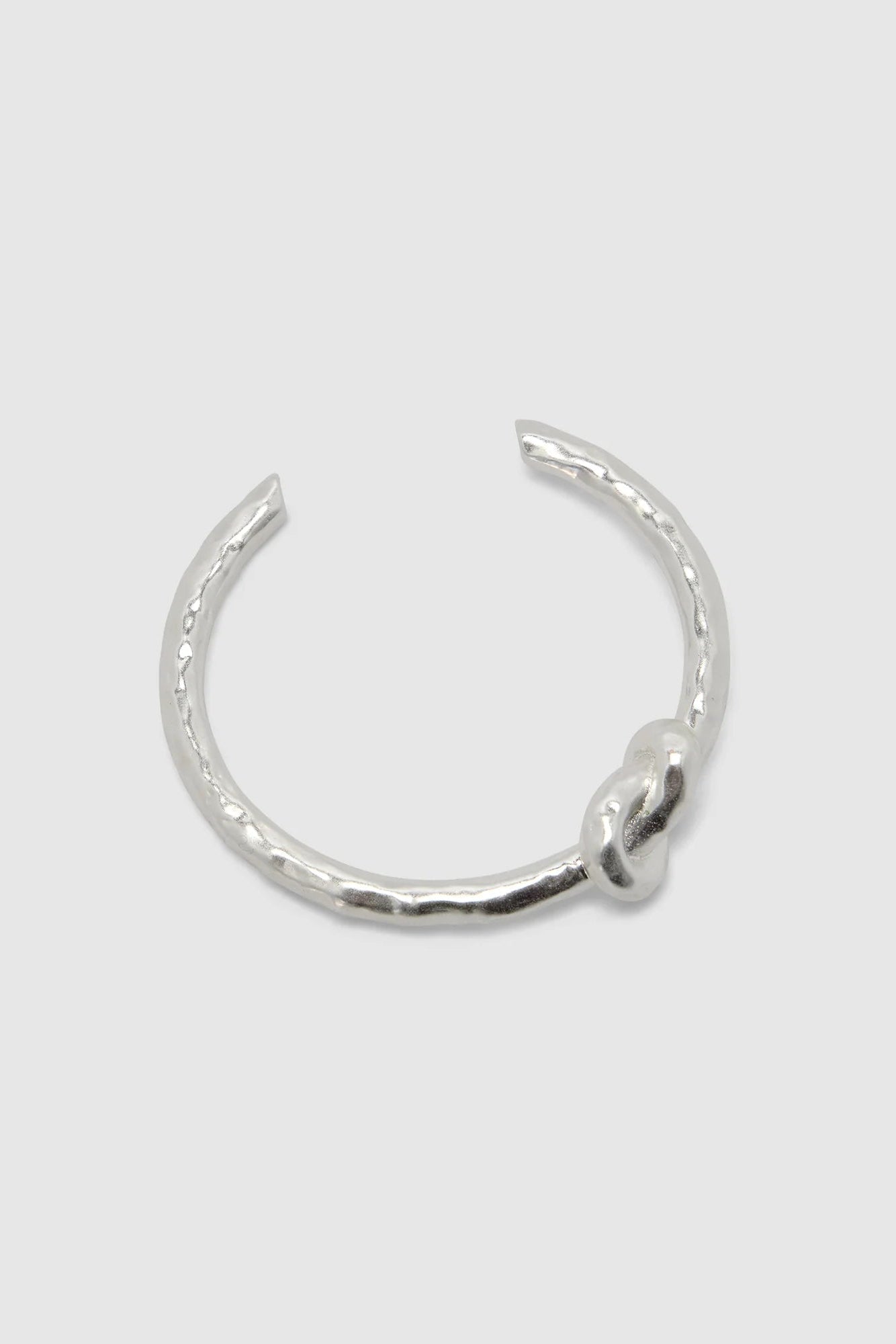 Knotted Bracelet - silver