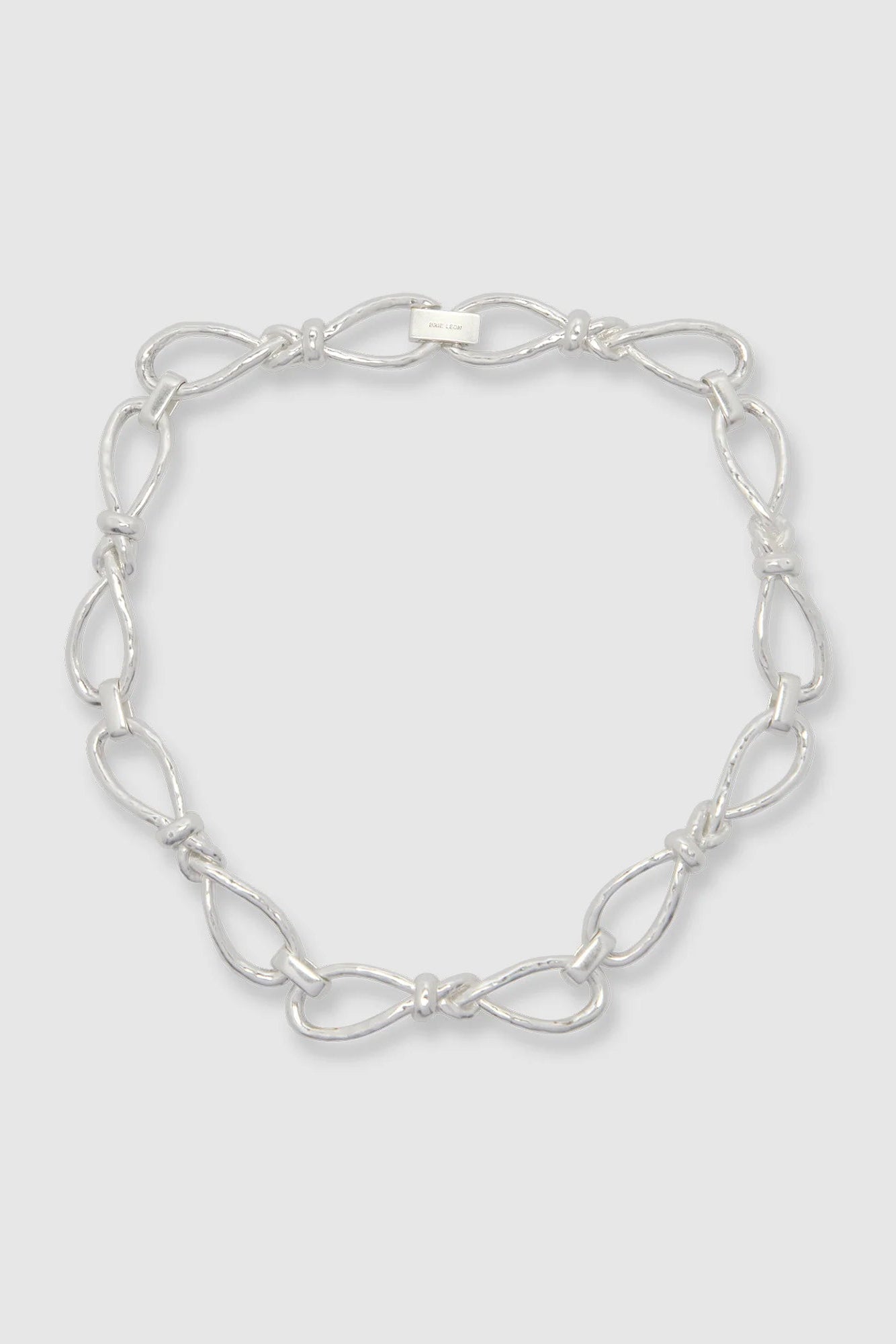 Knotted Choker - silver