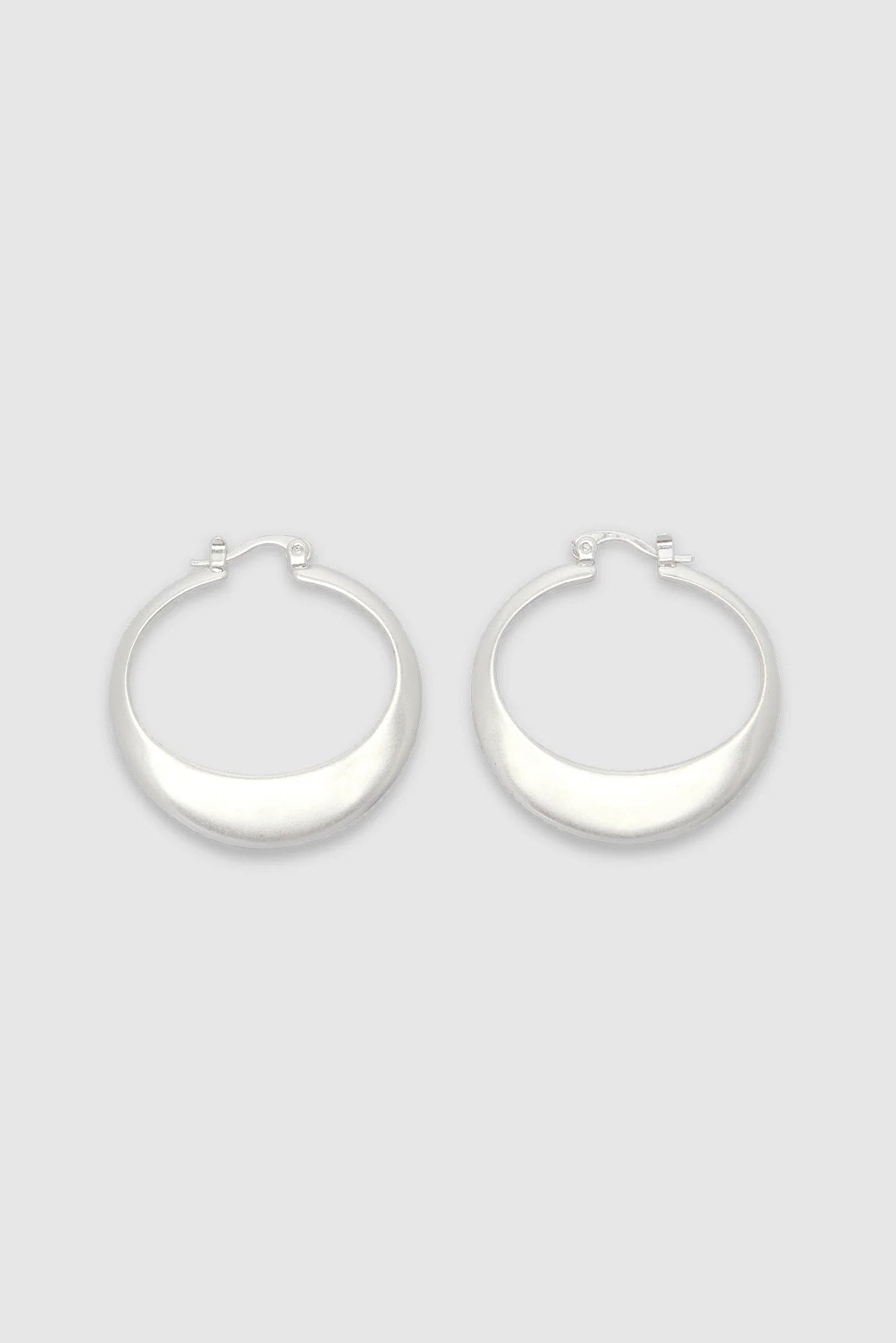 Maddox Hoops -Silver