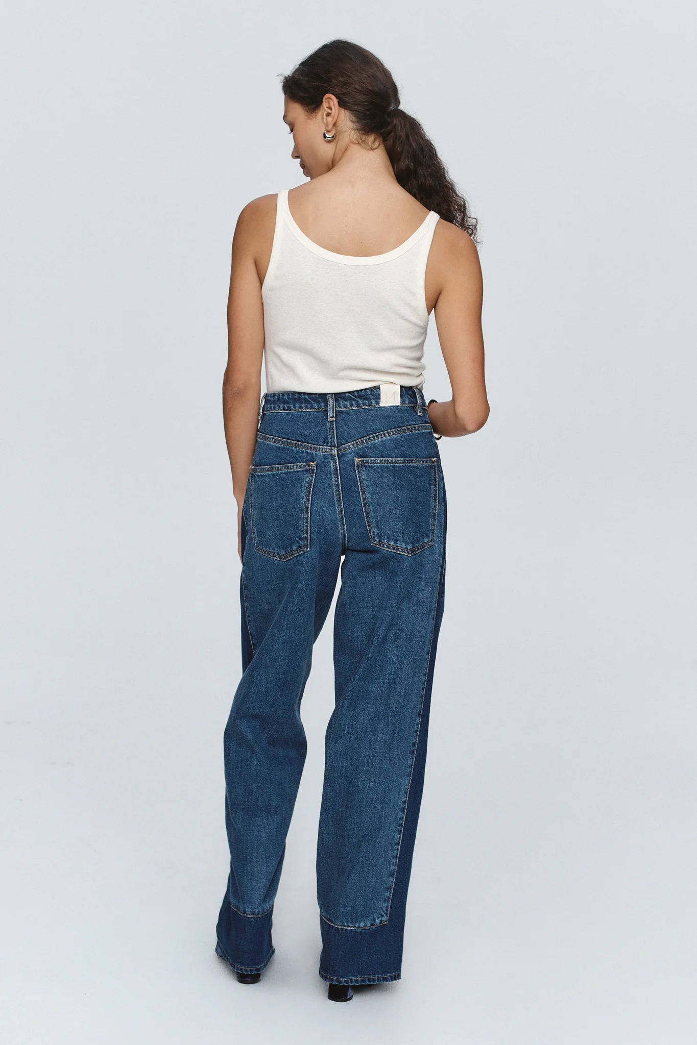 BORDER JEAN - INDIGO / WASHED INDIGO