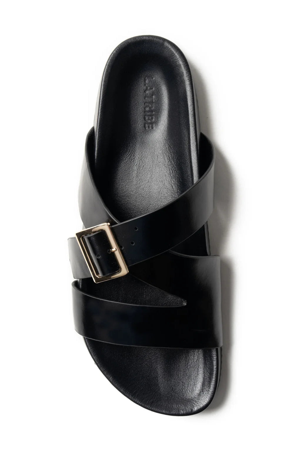Buckle Strap Slide - Black