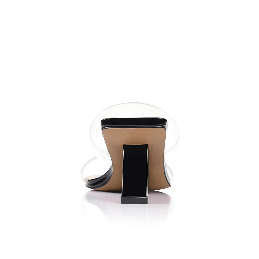 BAMBI WEDGE - BLACK PATENT LEATHER