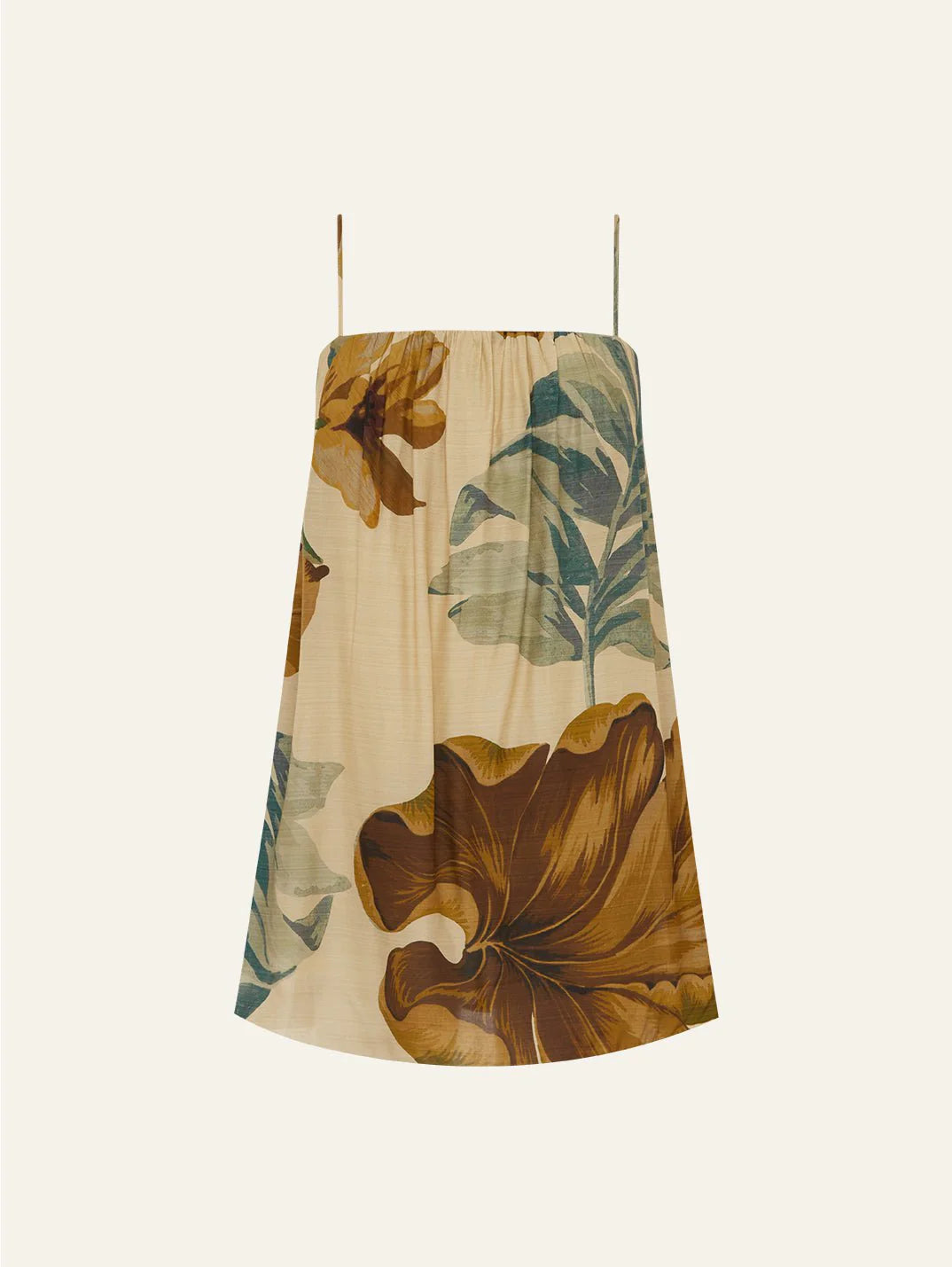 Draped Mini Dress - Botanica