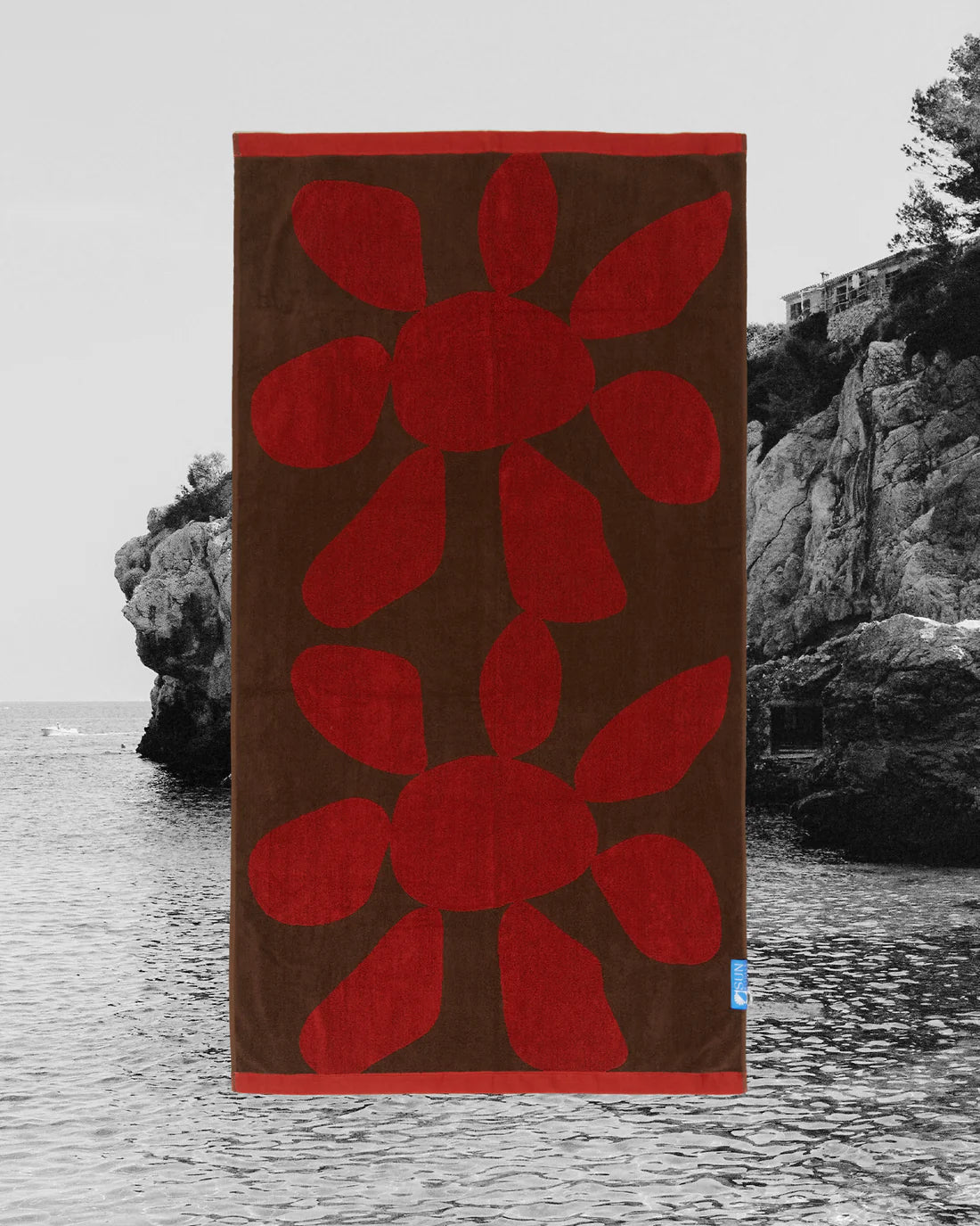 CALVI TOWEL - RED OCHRE