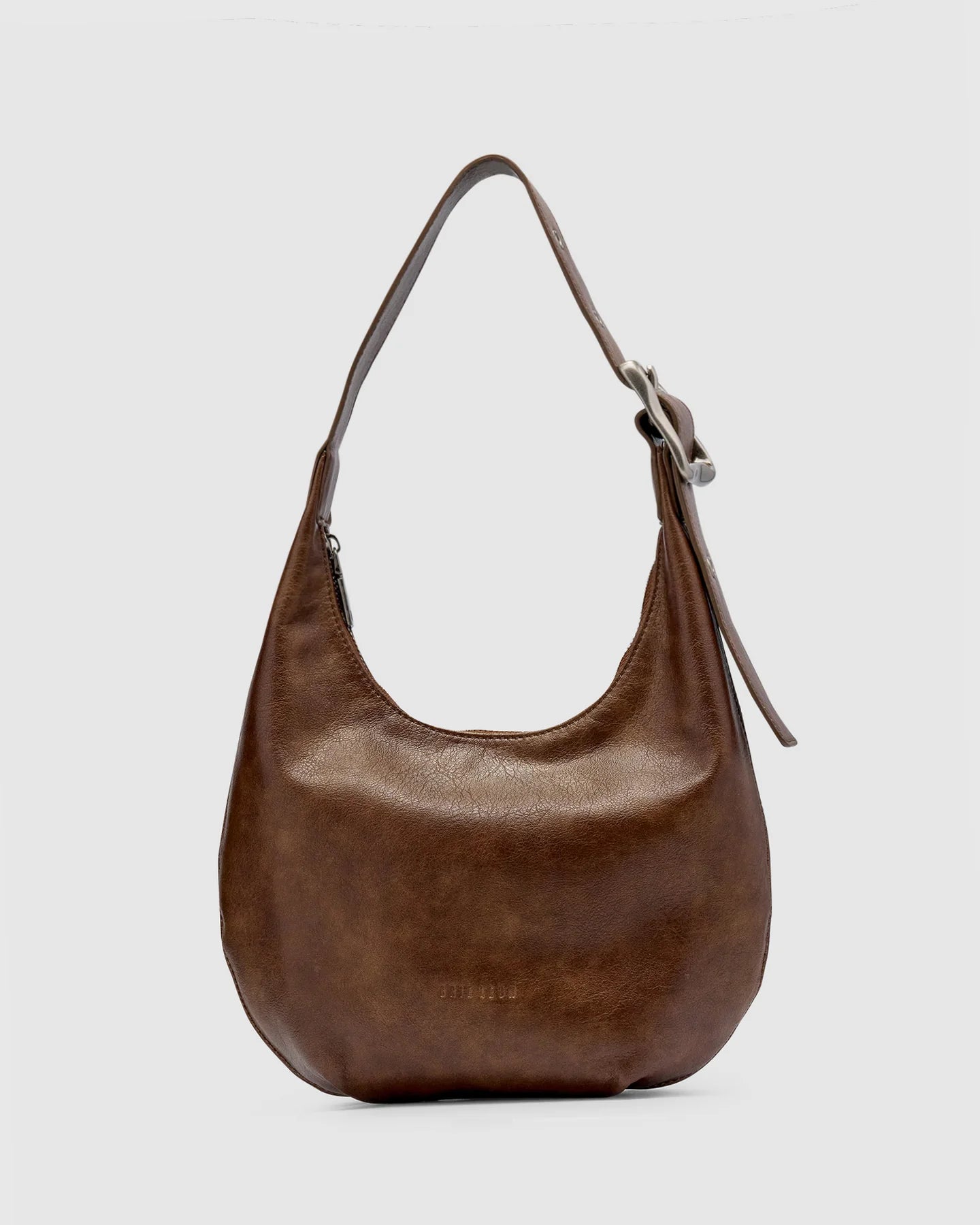 EVERYDAY CROISSANT BAG - WORN CHOCOLATE