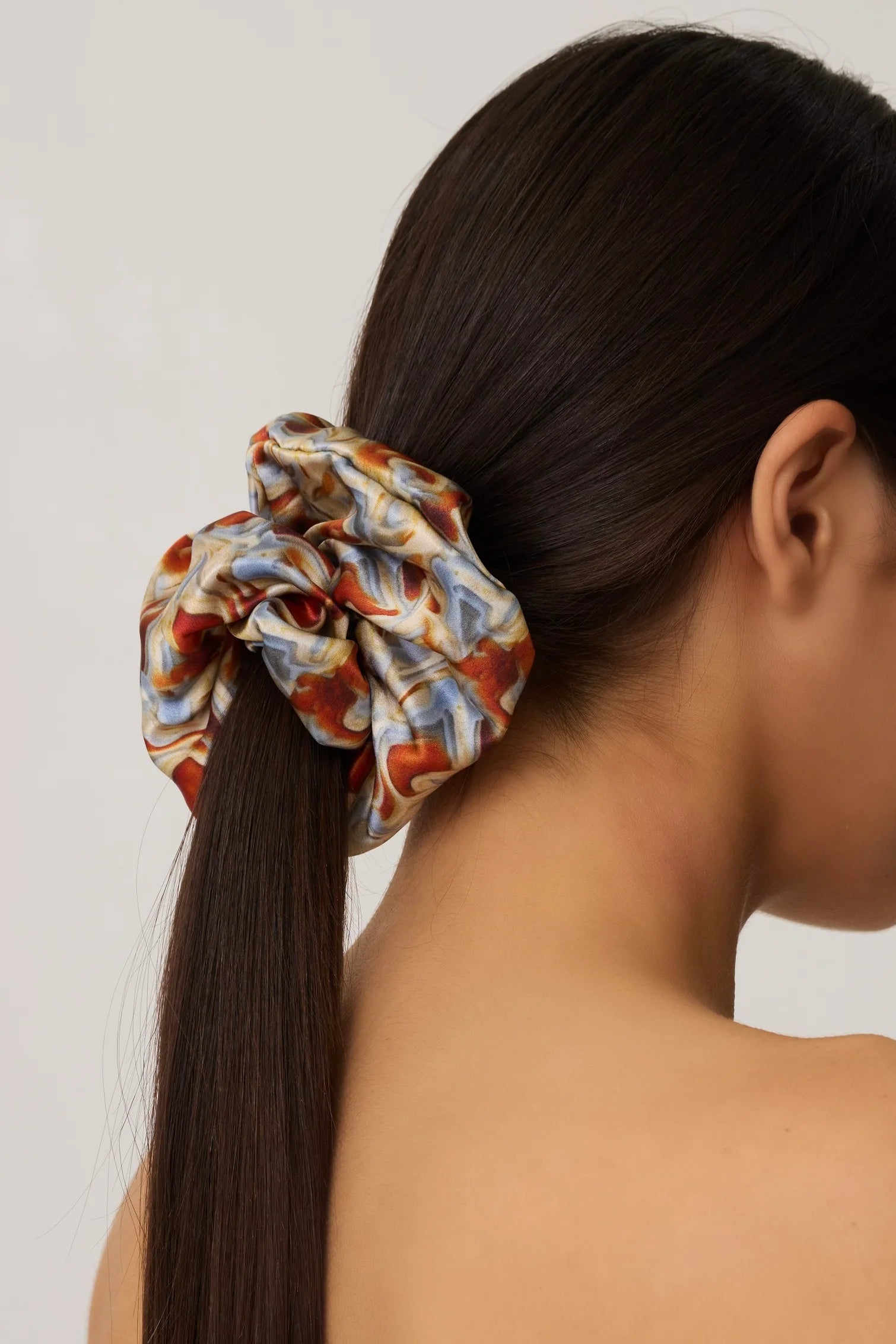 Silk Scrunchie - Corfu