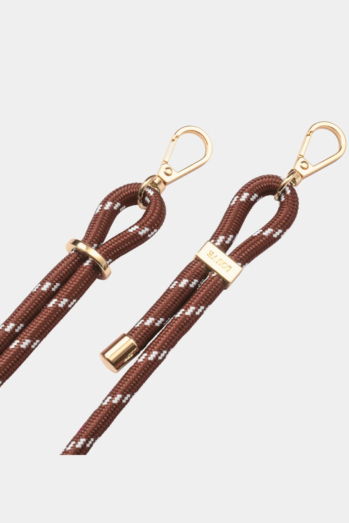 The Kaia - Chocolate Strap Gold