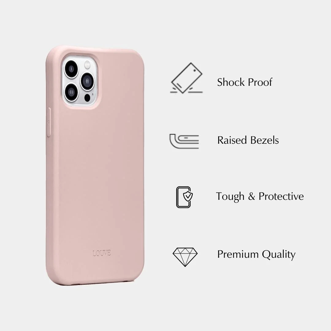 Dusty Pink Crossbody Phone Case
