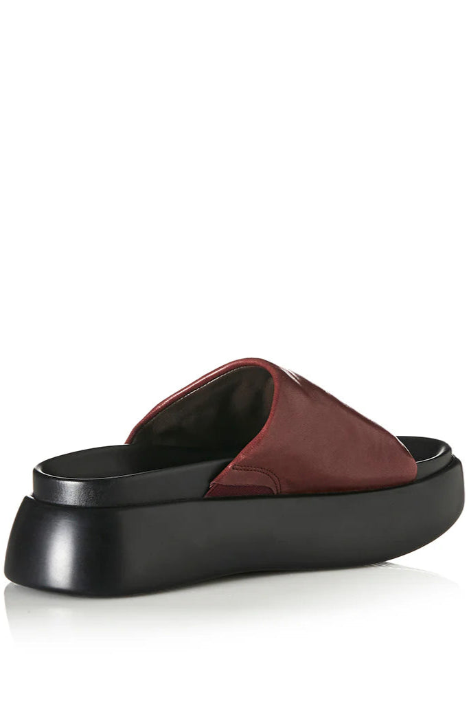 CUTLER - BURGUNDY LEATHER