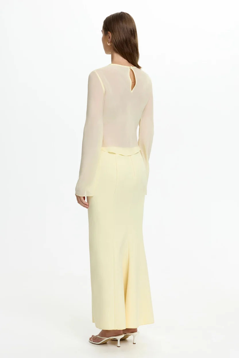 Yeirah Long Sleeve Top - Vanilla