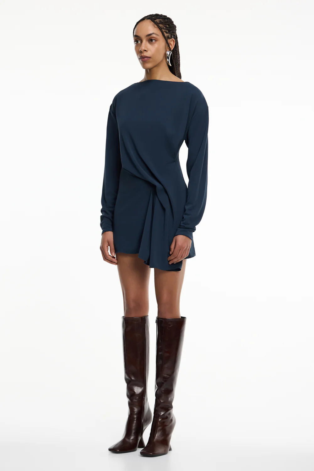 GENESIS LONG SLEEVE MINI DRESS
