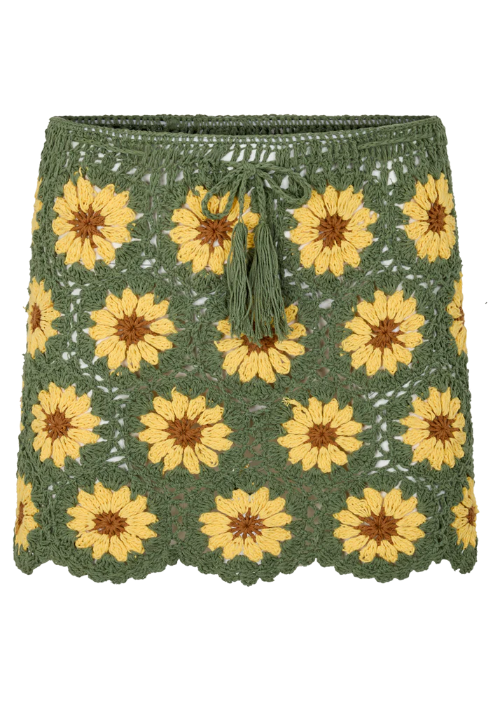 DAISY CROCHET SKIRT