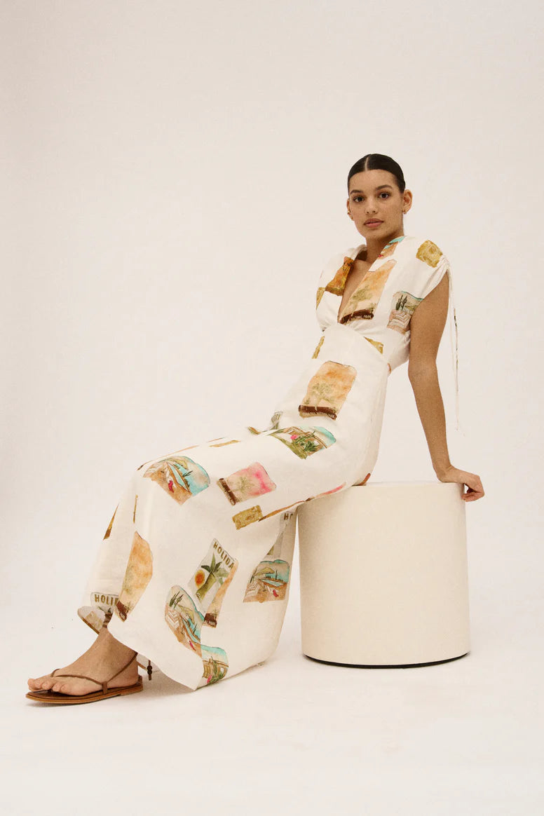 GABLE DRESS- DESERT VISTA