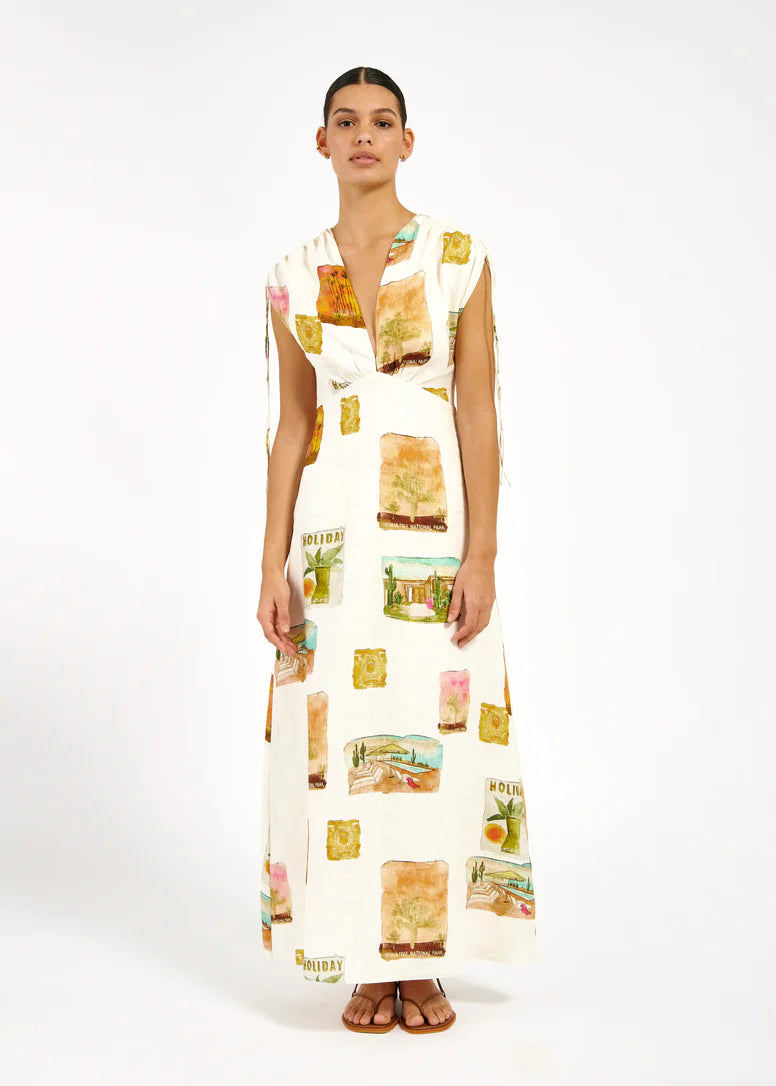 GABLE DRESS- DESERT VISTA